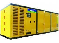 Дизельный генератор Aksa AC-880 в кожухе с АВР